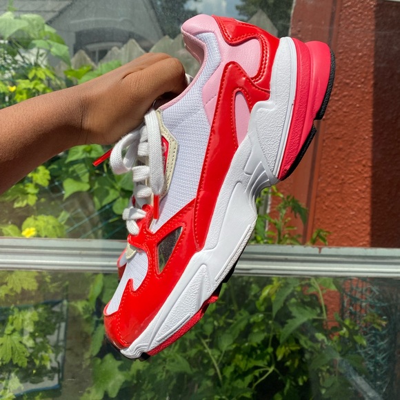 ADIDAS ORIGINALS FALCON “ ACTIVE RED” EE3830 - Picture 1 of 7
